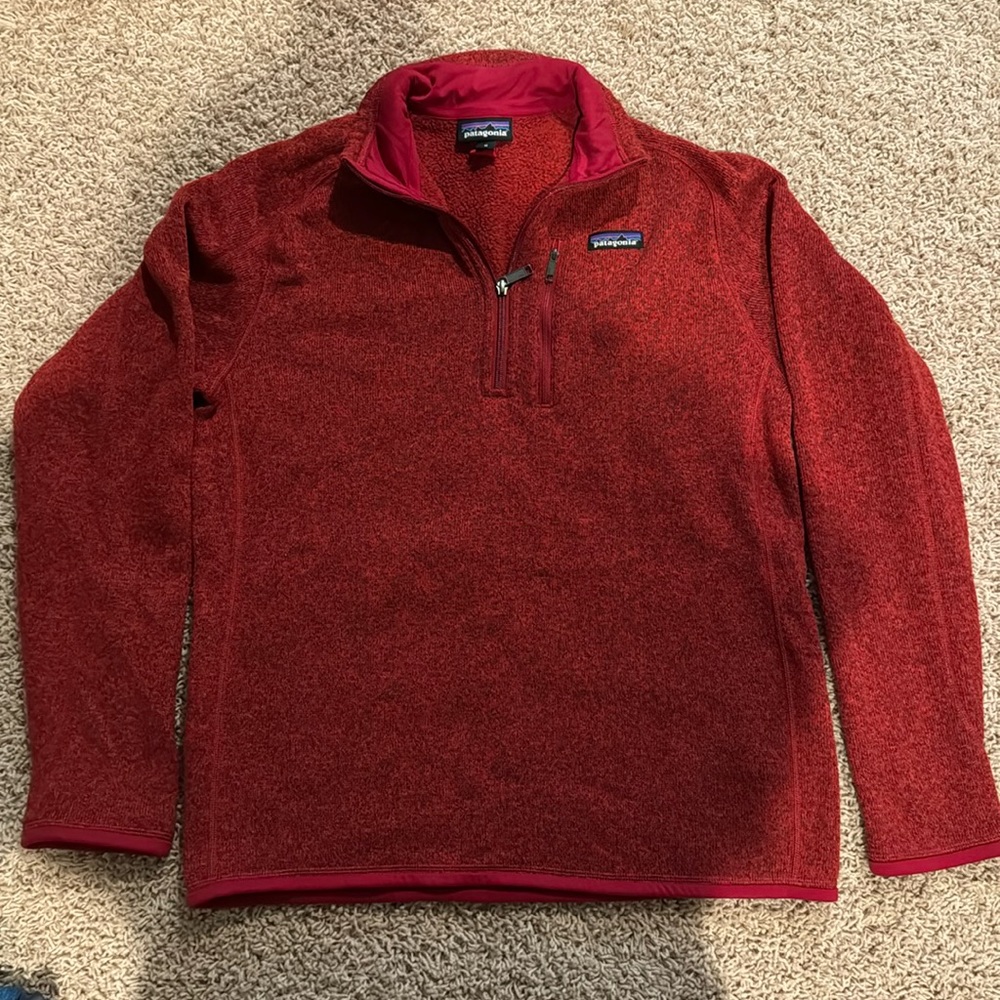 Patagonia Quarter Zip Pullover Sweatshirt